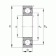 Подшипник 6001-C-2Z