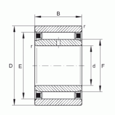 Подшипник NAO50X68X20-IS1