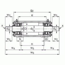 Подшипник VRE305-D