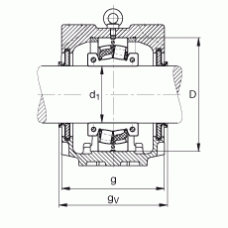 Подшипник SNV250-F-L + 222S.415 + DHV528