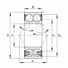 Подшипник 3204-BD-2Z-TVH