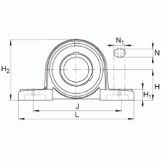 Подшипник UCP205