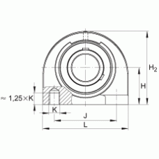 Подшипник UCPA205