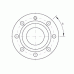 Подшипник ZKLF3080-2RS-2AP