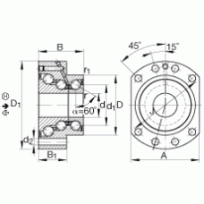 Подшипник DKLFA30110-2RS