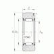 Подшипник RNA2206-2RSR