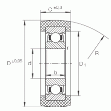 Подшипник KLRU12X47X20-2Z