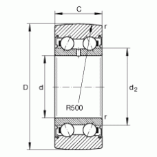 Подшипник LR50/6-2RSR