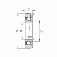 Подшипник LR6001-2RSR