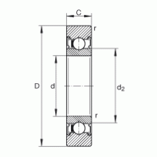 Подшипник LR203-X-2RSR