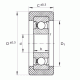 Подшипник KLRZ10X30X10-2Z