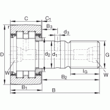 Подшипник PWKR52-2RS