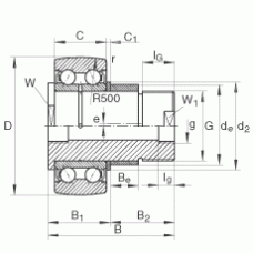 Подшипник ZLE5205-2Z