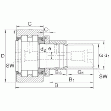 Подшипник PWKRE35-2RS