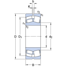 Подшипник 22310 E/VA405