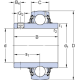 Подшипник YAR 211-200-2F