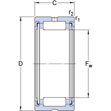 Подшипник RNA 4905.2RS