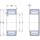 Подшипник PNA 40/62