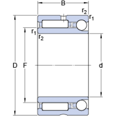 Подшипник NKIA 5904