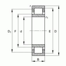 Подшипник NU238-E-M1