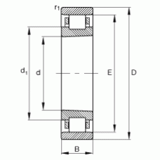 Подшипник N1024-K-M1-SP