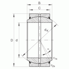 Подшипник GE20-DO-2RS