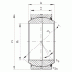 Подшипник GE30-DO-2RS