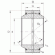 Подшипник GE40-FO-2RS