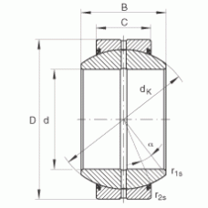 Подшипник GE60-FO-2RS