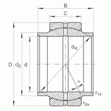 Подшипник GE25-LO