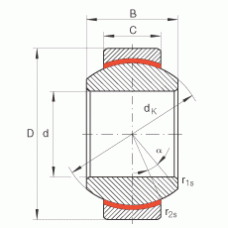 Подшипник GE12-FW