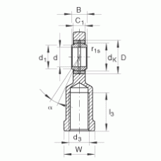 Подшипник GIR25-DO