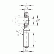 Подшипник GAR10-UK