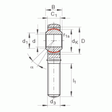 Подшипник GAKR16-PW