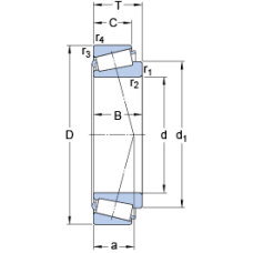 Подшипник LM 806649/610/Q