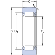 Подшипник RNA 22/8.2RS