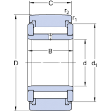 Подшипник NATV 10 PPA