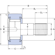 Подшипник KRV 16 PPA