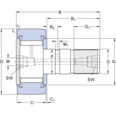 Подшипник KRV 35 PPA