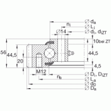 Подшипник VSA200744-N