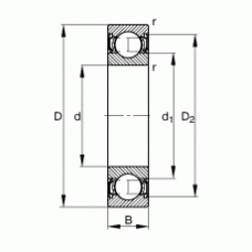 Подшипник 61909-2RS