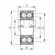 Подшипник 3002-B-2Z-TVH