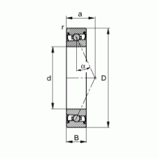 Подшипник HCS7010-E-T-P4S