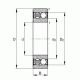 Подшипник 2204-2RS-TVH