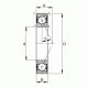 Подшипник B7209-E-2RSD-T-P4S