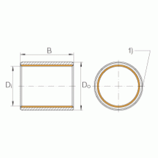 Подшипник EGB250100-E40