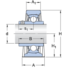 Подшипник SY 50 TF/VA201