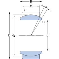 Подшипник GE 4 E