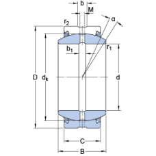 Подшипник GE 50 ES-2RS