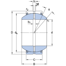 Подшипник GEH 25 ES-2RS